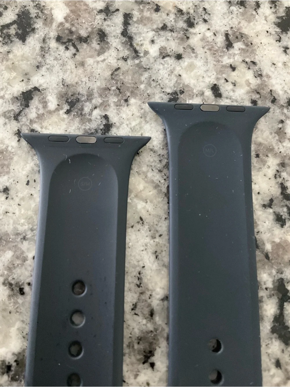 Apple Black Silicone Sport Band for Smartwatch